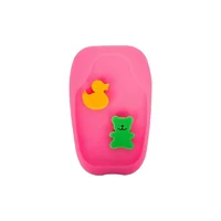 Pembe Renkli Bebek Banyo Küvet Süngeri