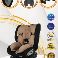 Safe Travel 360 Dönebilen Isofix Oto Koltuğu Bej-siyah
