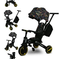 Trike  Plus F5 Ebeveyn Kontrollü Çift Yönlü Katlanabilir Bisiklet