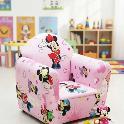Mickey Mouse Desenli Pembe Çocuk Koltuğu - Resim 2