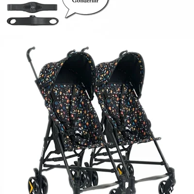 Cosmos Twin İkiz Baston Bebek Arabası - Resim 2