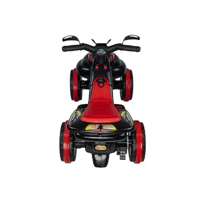 Müzikli Ve Led Işıklı Akülü Atv 6v Karınca Siyah - Resim 2
