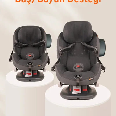 Izi Comfort X3 Anthracite Mesh Çocuk Oto Koltuğu 9-18 Kg - Resim 5