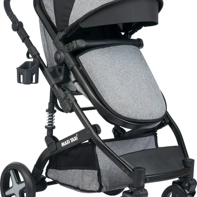 Fast Pro Alüminyum Travel Sistem Bebek Arabası - Cotton Grey - Resim 2