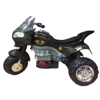 Aliş 404-yeşil Akülü Turbo Go-way Motorsiklet - Resim 1