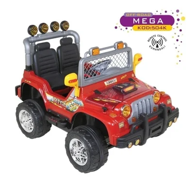 Aliş Oyuncak Mega 2 Kişilik 12v Akülü Araba Kumandasız - Resim 1