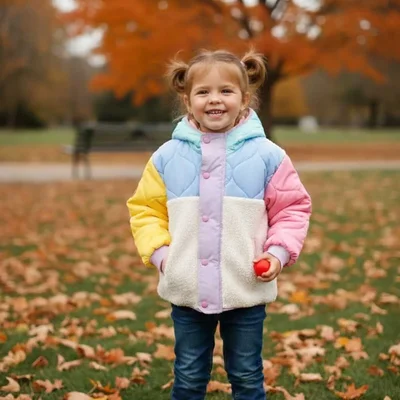 Çocuk Peluş Mont - Resim 1