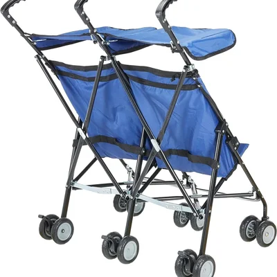 İkiz Pratik Baston Bebek Arabası - Resim 2