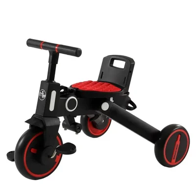 Easy Trike Ebeveyn Kontrollü Bisiklet Kırmızı - Resim 3