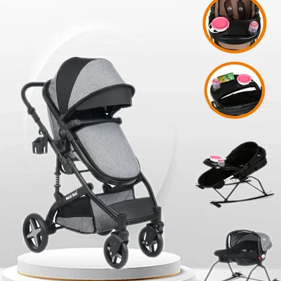 Fast Pro Completto 4 İN 1 Travel Sistem Bebek Arabası - Resim 1