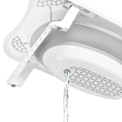 Katlanabılır Banyo Seti Gri 4 Lü Set Sepet Kova Koçero Küvet - Resim 5