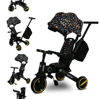 Trike  Plus F5 Ebeveyn Kontrollü Çift Yönlü Katlanabilir Bisiklet - Resim 1