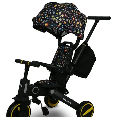 Trike  Plus F5 Ebeveyn Kontrollü Çift Yönlü Katlanabilir Bisiklet - Resim 2