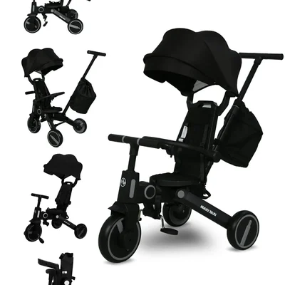 Trike  Plus F5 Ebeveyn Kontrollü Çift Yönlü Katlanabilir Bisiklet - Resim 1