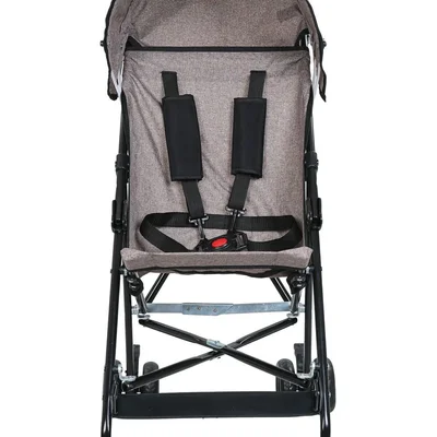 Mt 0037 Lite Pratik Baston Bebek Arabası - Keten Kahve - Resim 3