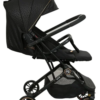 Kokpit Çift Yönlü Kabin Boy Bebek Arabası-siyah - Resim 5