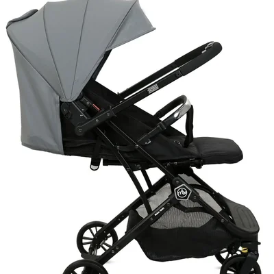 Kokpit Çift Yönlü Kabin Boy Bebek Arabası-gri - Resim 4