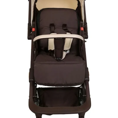 Kokpit Çift Yönlü Kabin Boy Bebek Arabası-krem Kahve - Resim 4