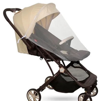 Kokpit Çift Yönlü Kabin Boy Bebek Arabası-krem Kahve - Resim 6