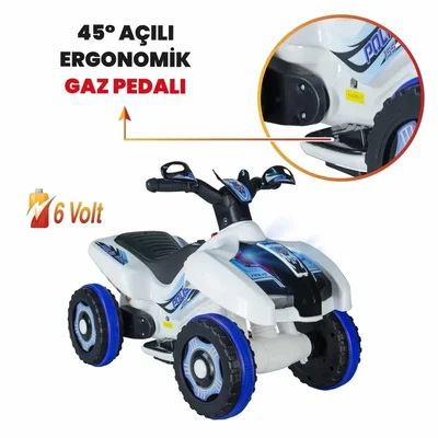 Kumandalı Akülü Araba 6 Volt 2-4 Yaş - Resim 2