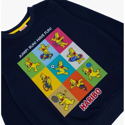 Çocuk  Bisiklet Yaka Sweatshirt - Resim 3