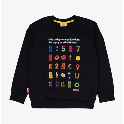 Çocuk  Bisiklet Yaka Sweatshirt - Resim 2