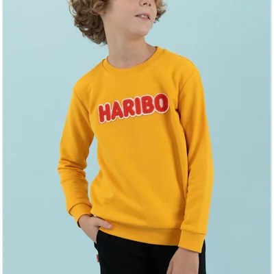 Çocuk  Bisiklet Yaka Sweatshirt - Resim 2