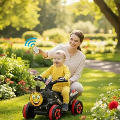 Thomas Kumandalı Akülü Tren Atv 2-4 Yaş Çocuklar Için - Resim 1