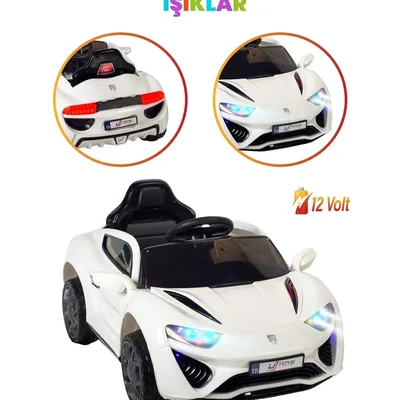 Jagor Akülü Araba 12v-beyaz - Resim 2