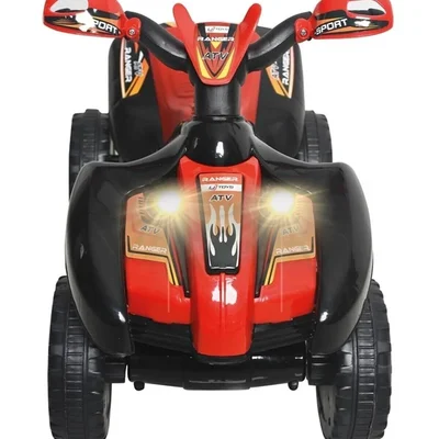 Led Işıklı Müzikli Akülü Araba atv Akülü Motor 2-4 yaş - Resim 4