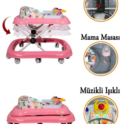 Walking Müzikli Işıklı Yürüteç - Resim 2