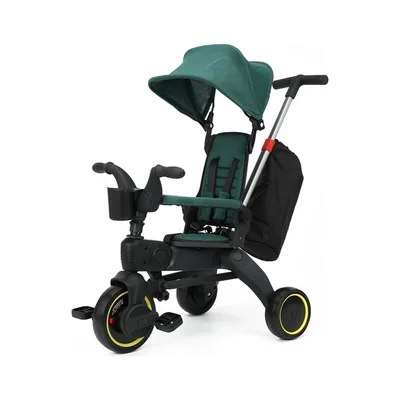 Trike Plus F3 Ebeveyn Kontrollü Katlanabilir Bisiklet Yeşil - Resim 2